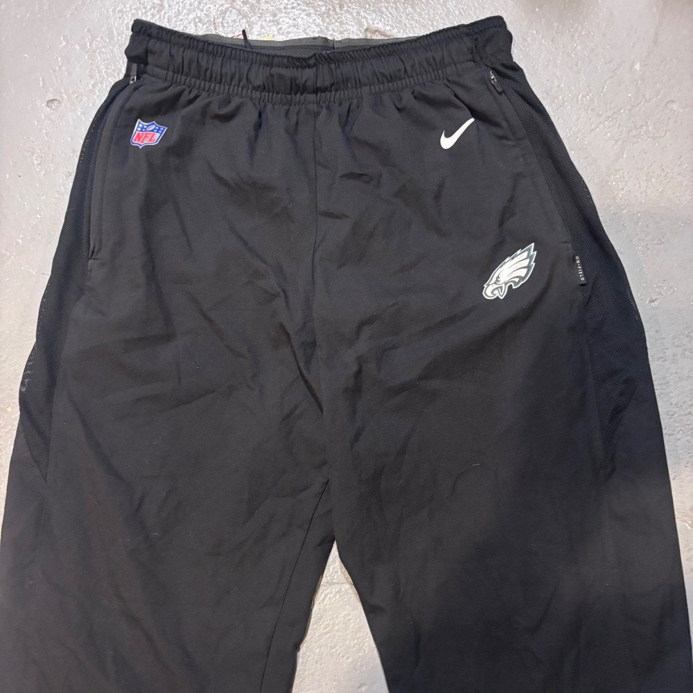 Nike Philadelphia Eagles Large Black NFL Dri-FIT On Field Training Track Pants